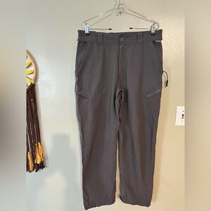 Simms Dark Gray Cargo Pants Womens Hiking Outdoor Nylon M